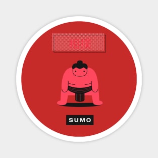 Sumo Art Work Magnet